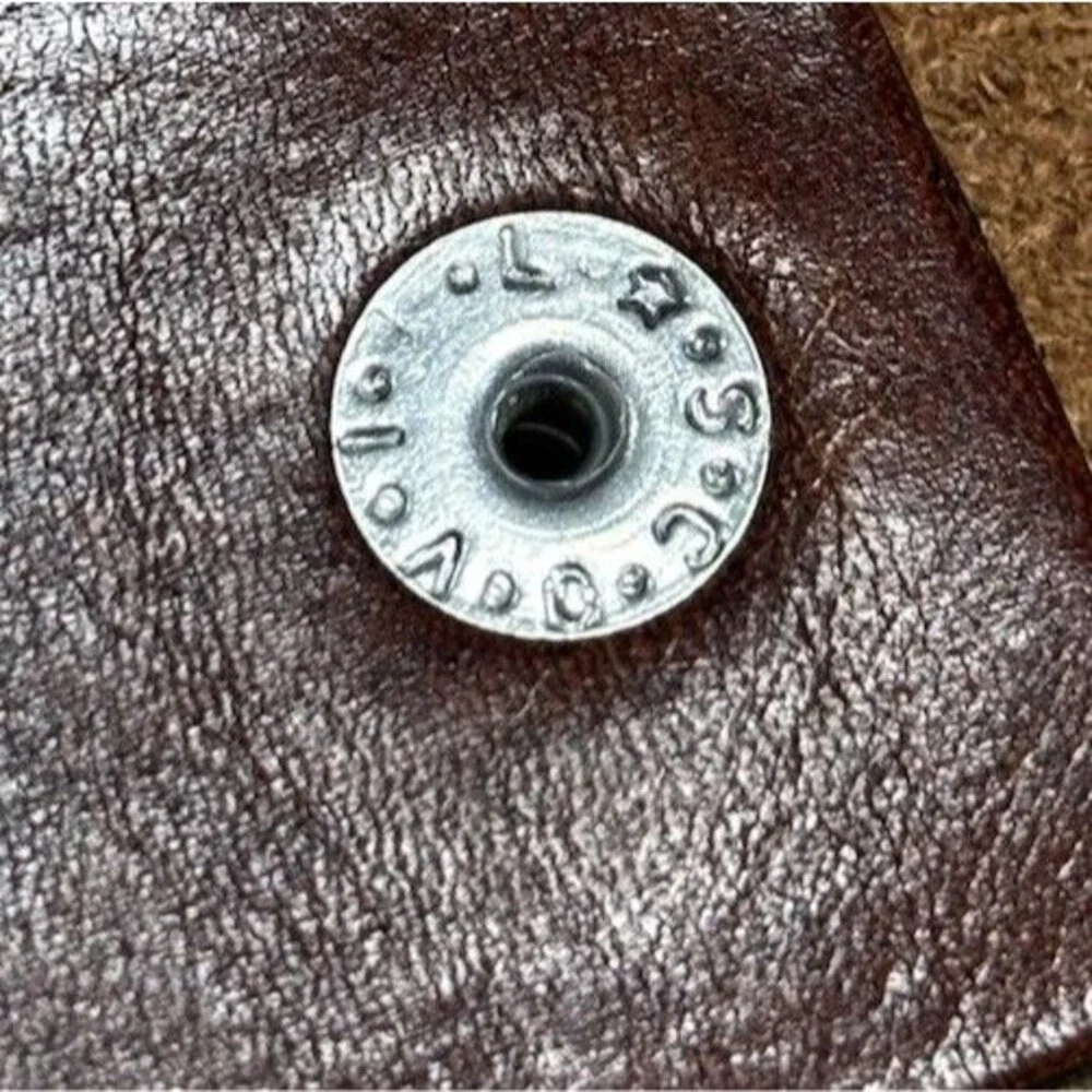 Vintage Bergamot‎ Bowhunter Reward Pewter Belt Buckle Leather Western Tooled USA